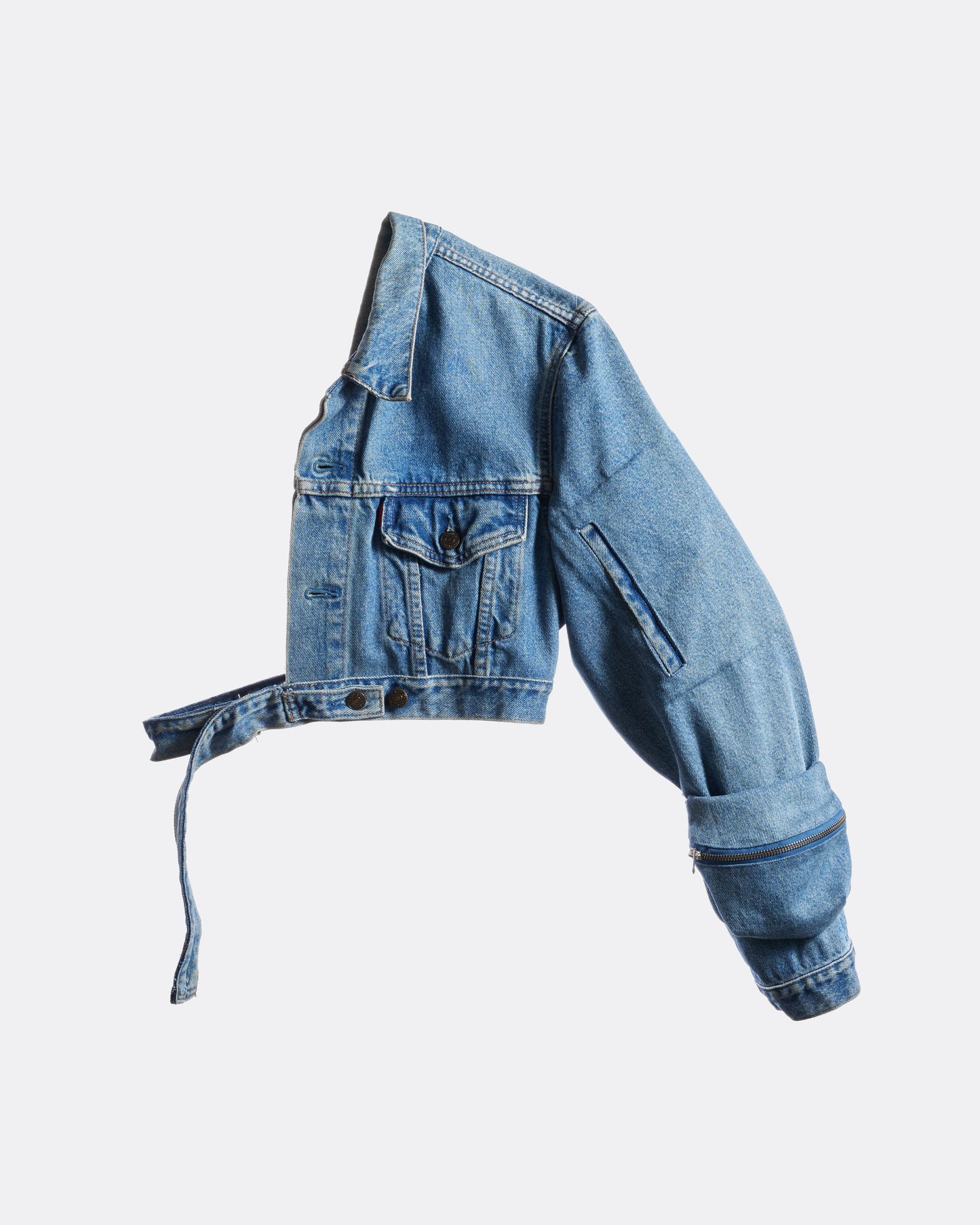 Index 01 Denim Sleeve Bag